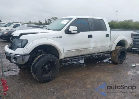 2013 Ford F-150 Xlt from USA, damaged, VIN 1FTFW1EF2DFA62482